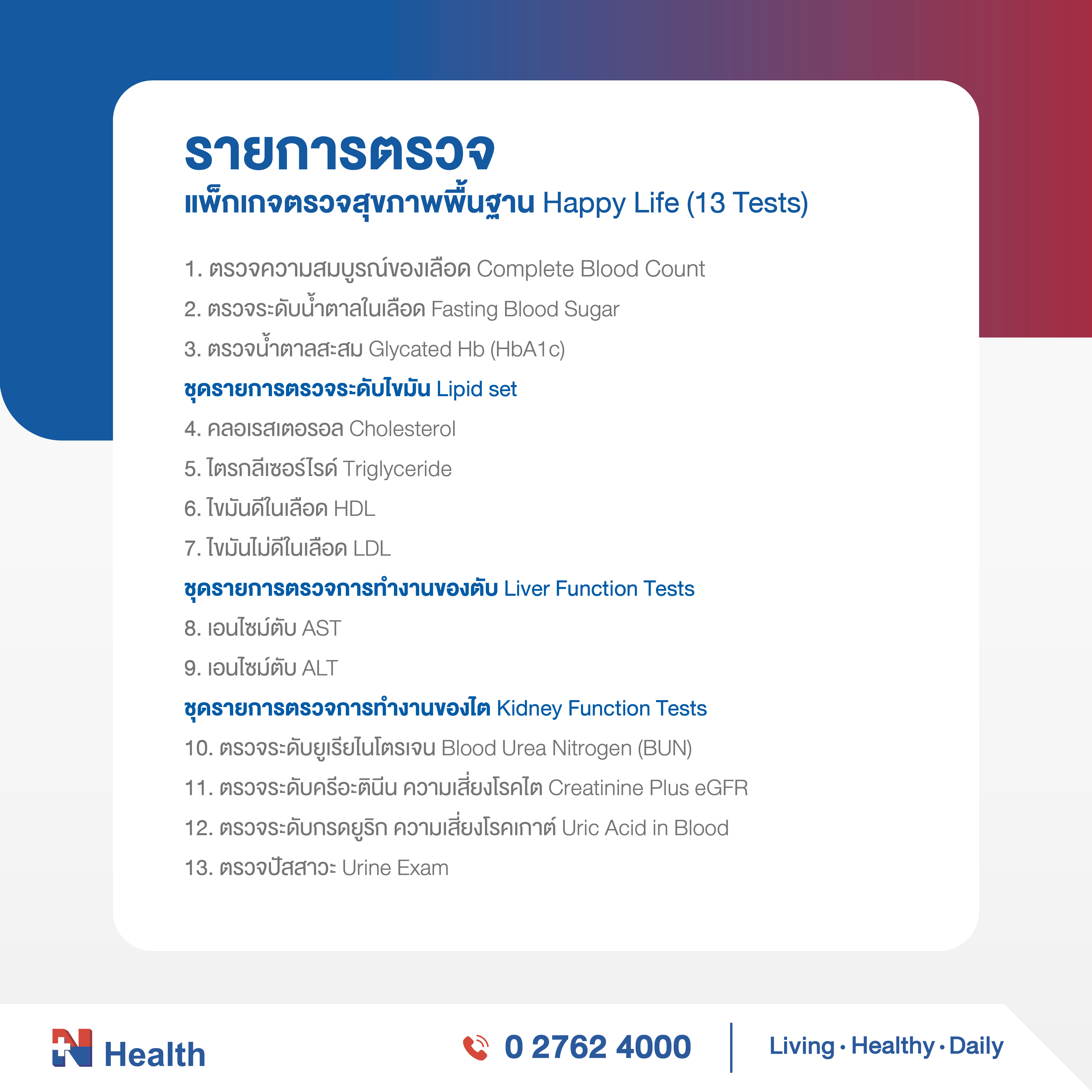 แพ็กเกจตรวจสุขภาพพื้นฐานเพื่อสุขภาพที่ดี (13 รายการ)_1